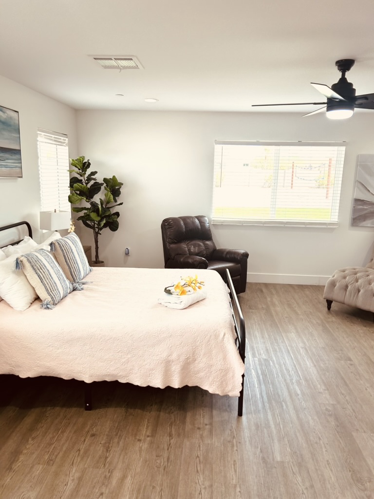 Suite with recliner